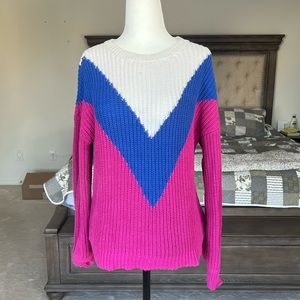COLOUR BLOCKING SWEATER
